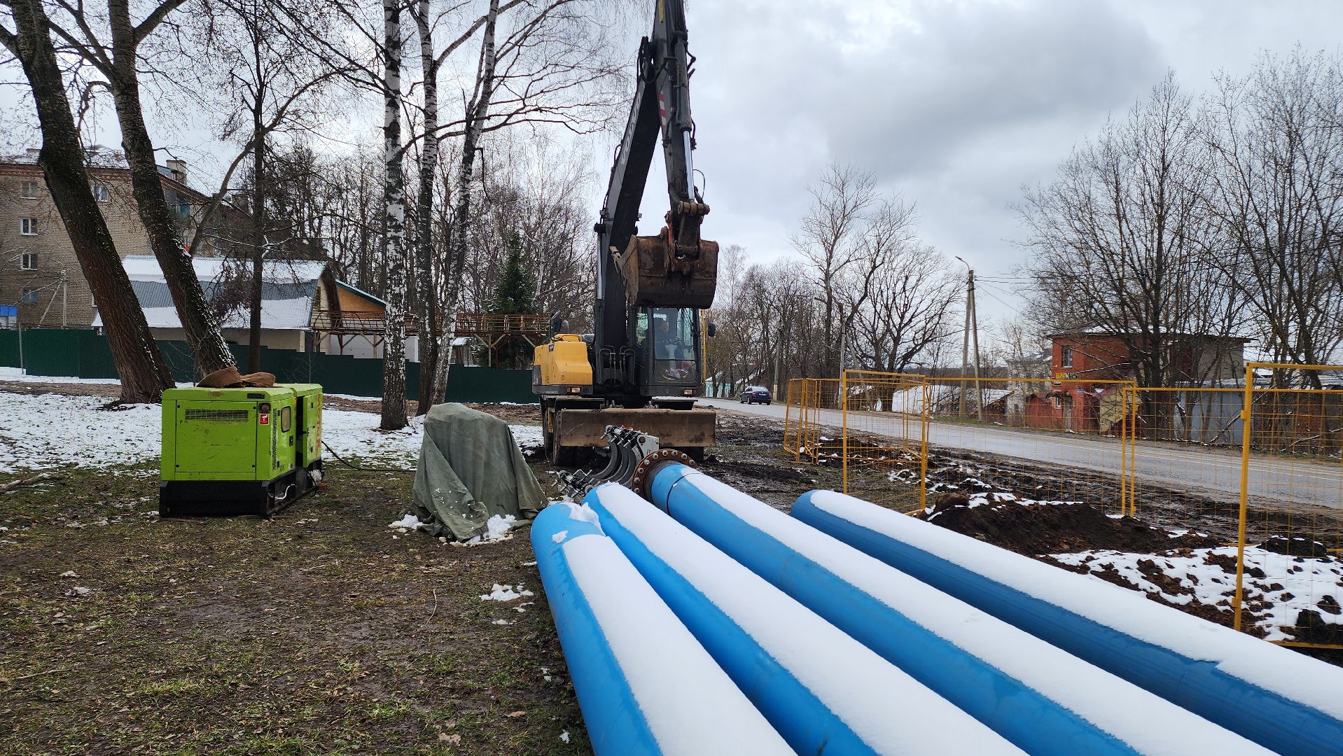 кашира, капремонт, коллектор, канализация, жкх, строительство,