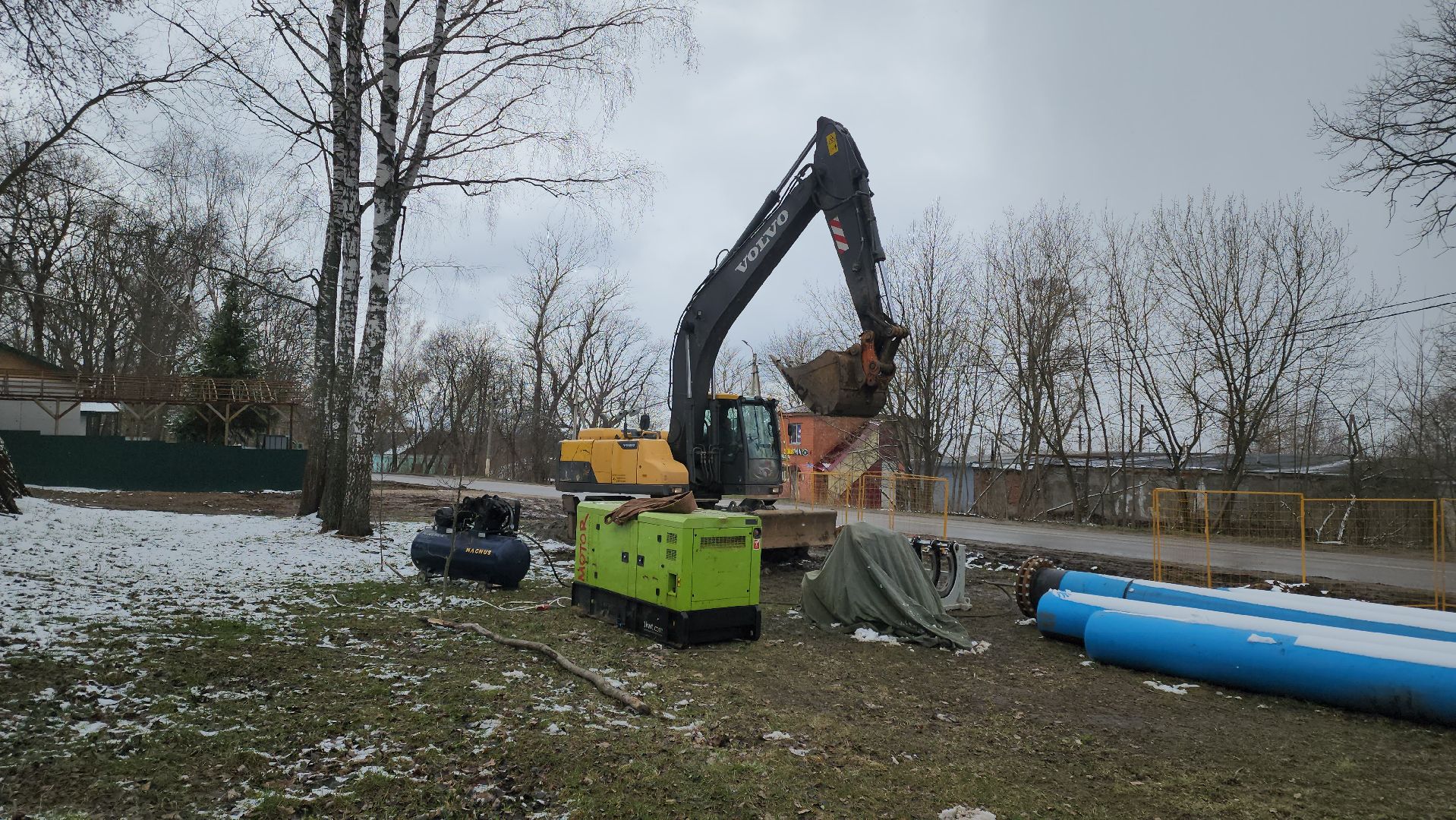 кашира, капремонт, коллектор, канализация, жкх, строительство,