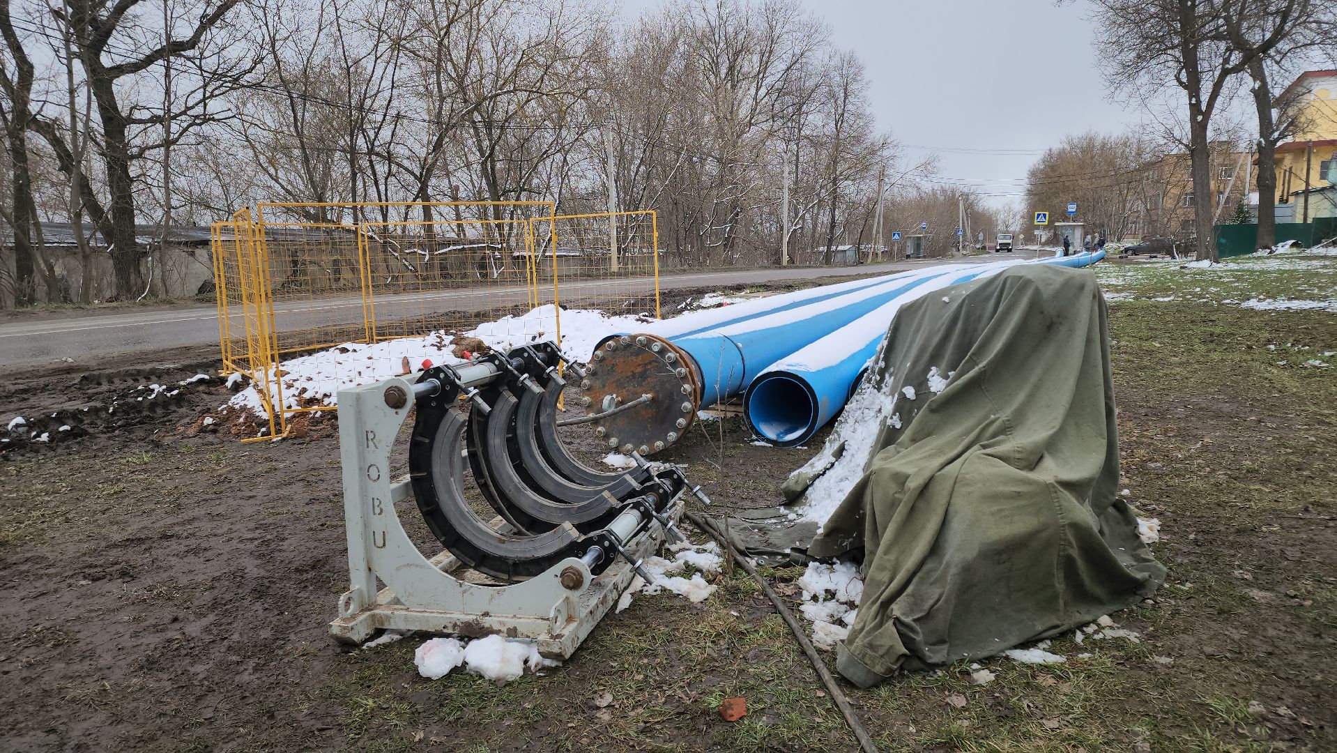 кашира, капремонт, коллектор, канализация, жкх, строительство,