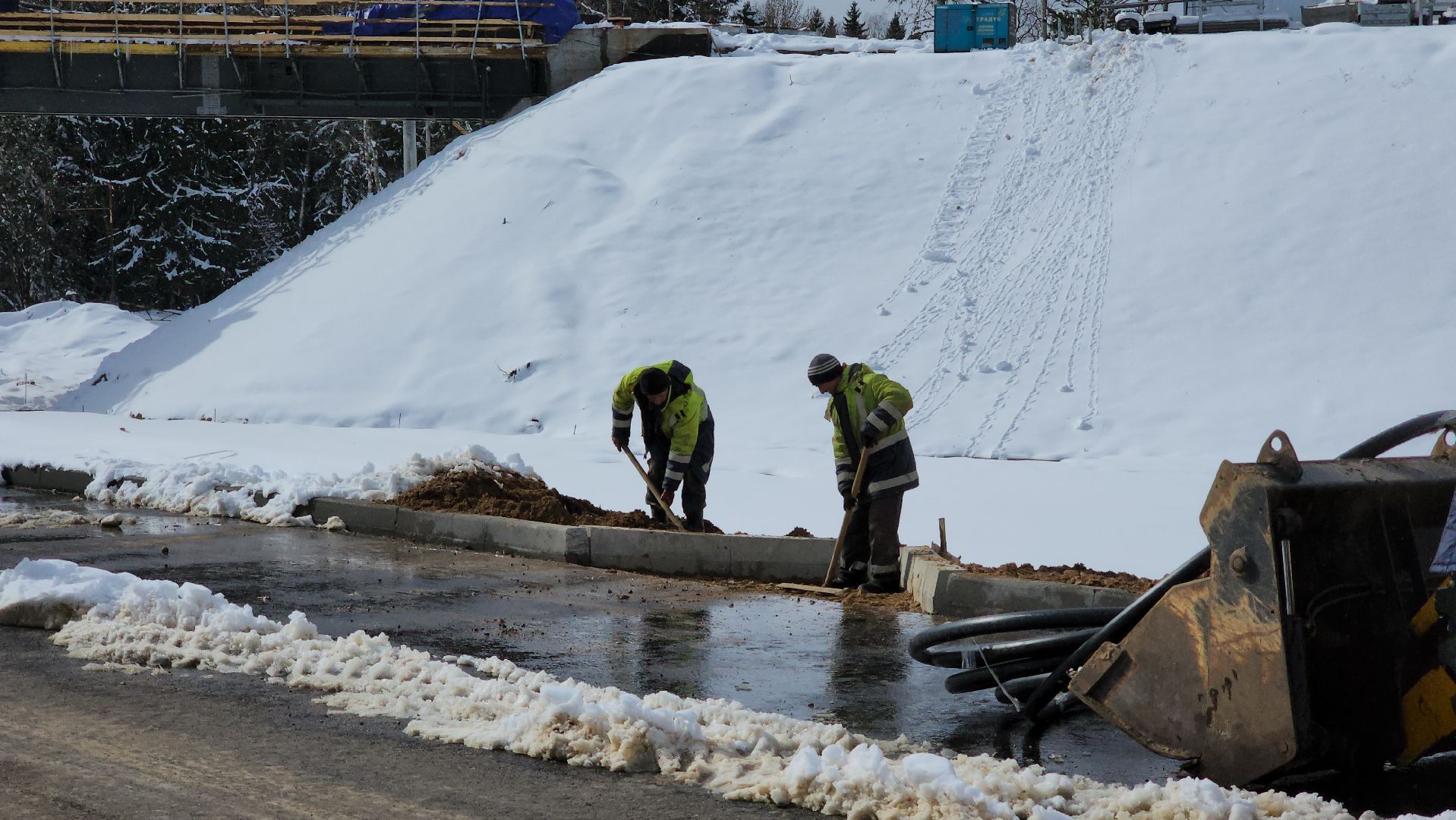 Руза, м-1, строительство развязки, федеральная трасса, дорохово,