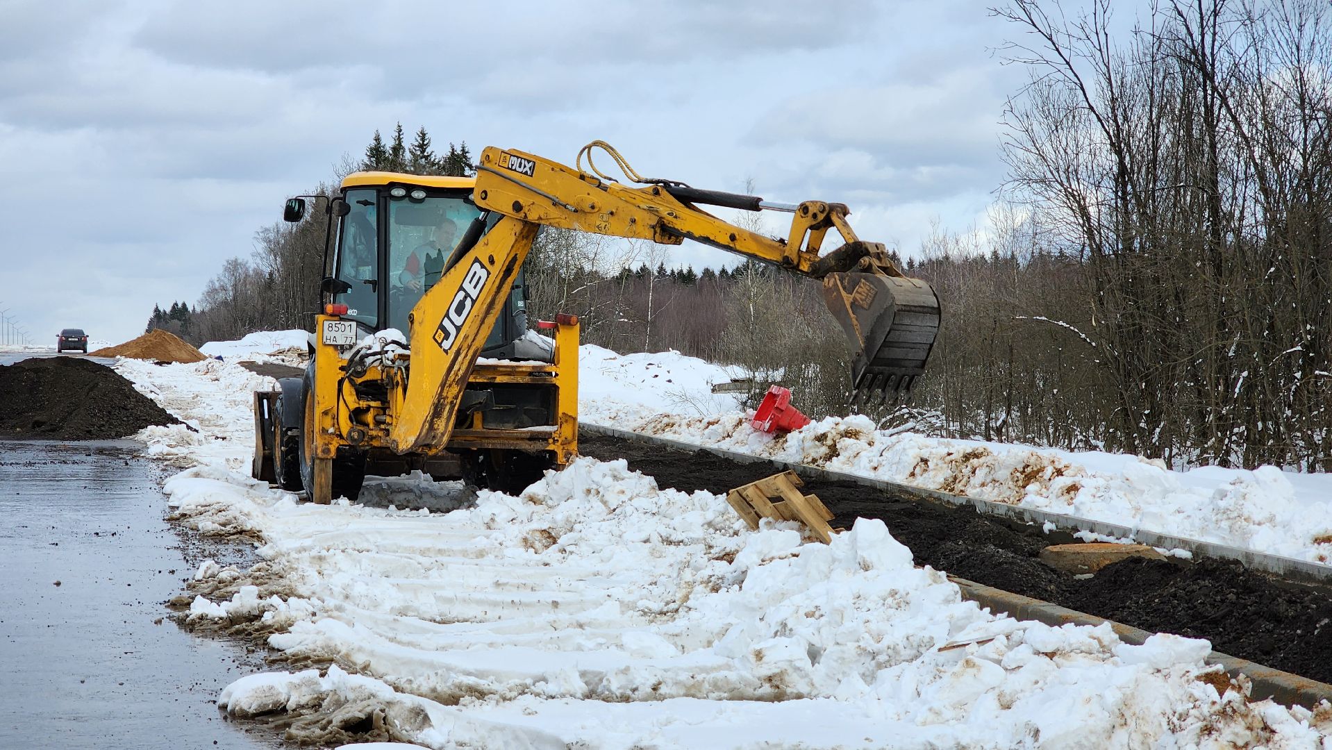 Руза, м-1, строительство развязки, федеральная трасса, дорохово,