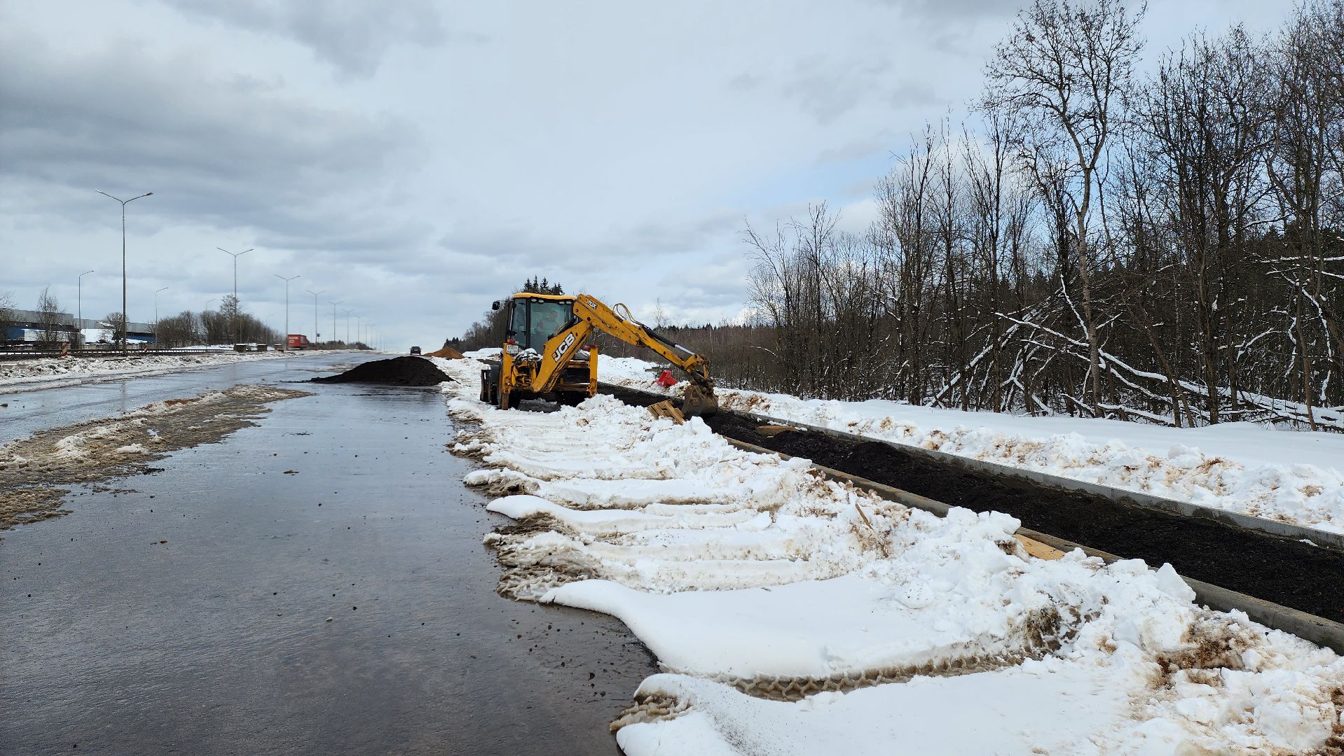 Руза, м-1, строительство развязки, федеральная трасса, дорохово,