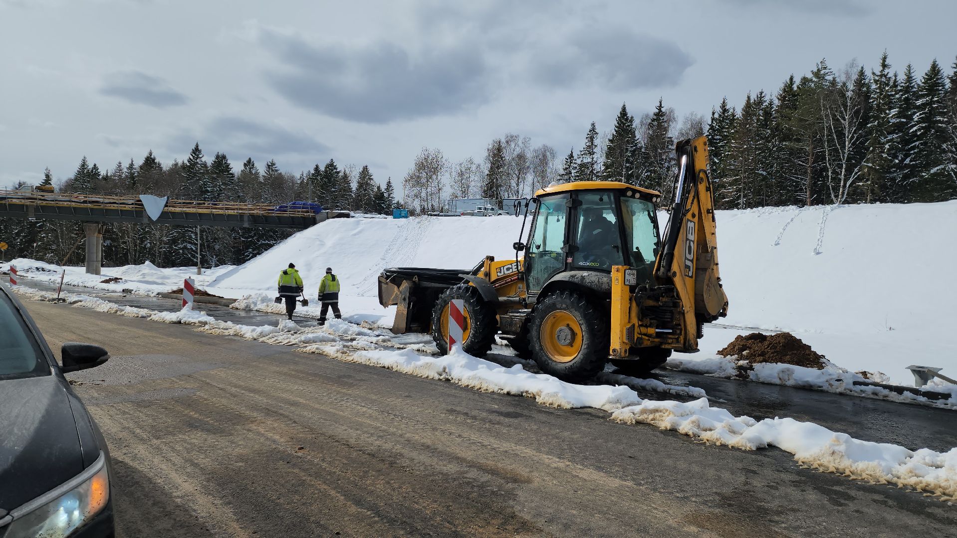 Руза, м-1, строительство развязки, федеральная трасса, дорохово,