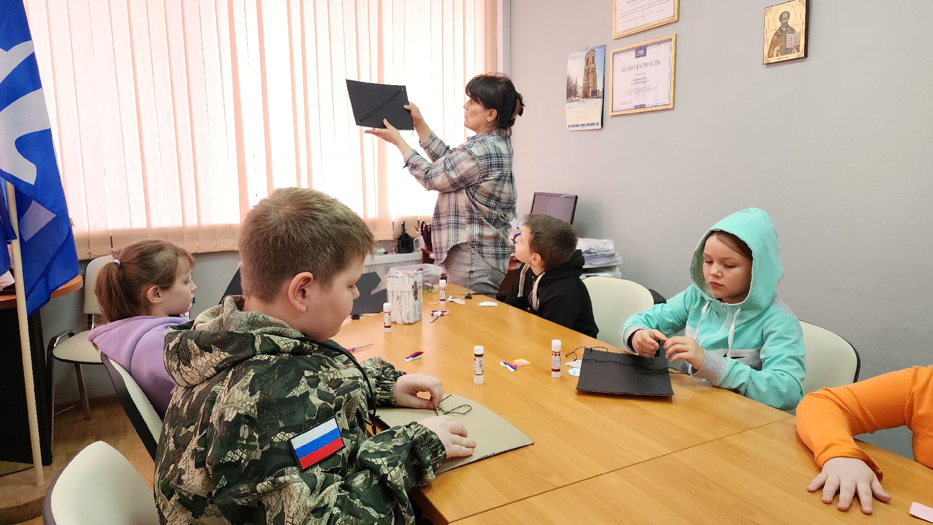 кашира, мастер-класс, творчество, дети бойцов сво, досуг, центр дополнительного образования,