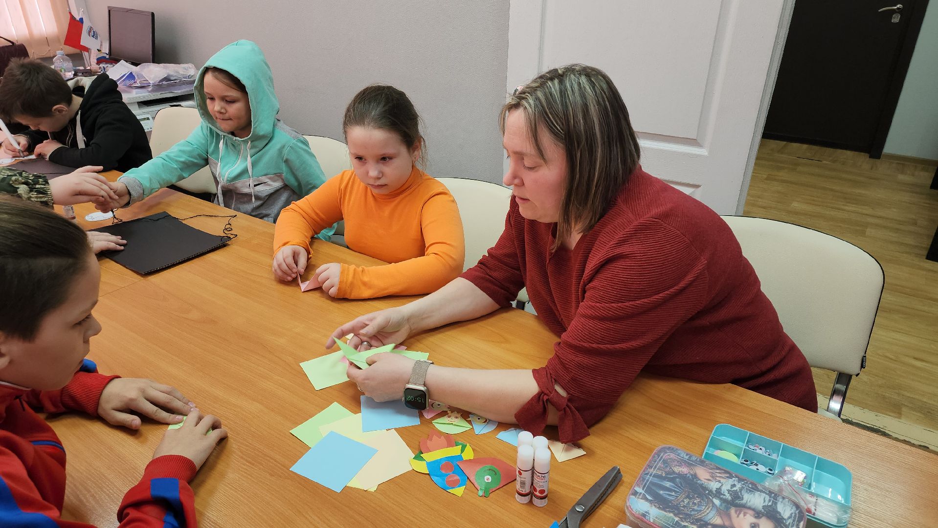 кашира, мастер-класс, творчество, дети бойцов сво, досуг, центр дополнительного образования,