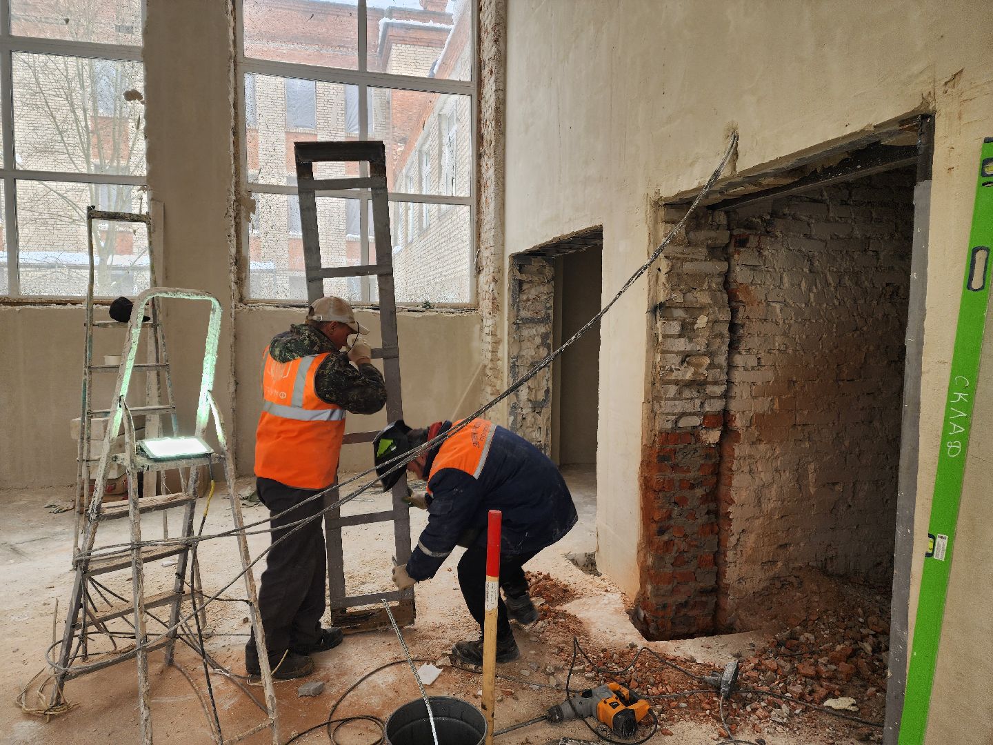 красноармейск, городской округ пушкинский, капремонт, школа,