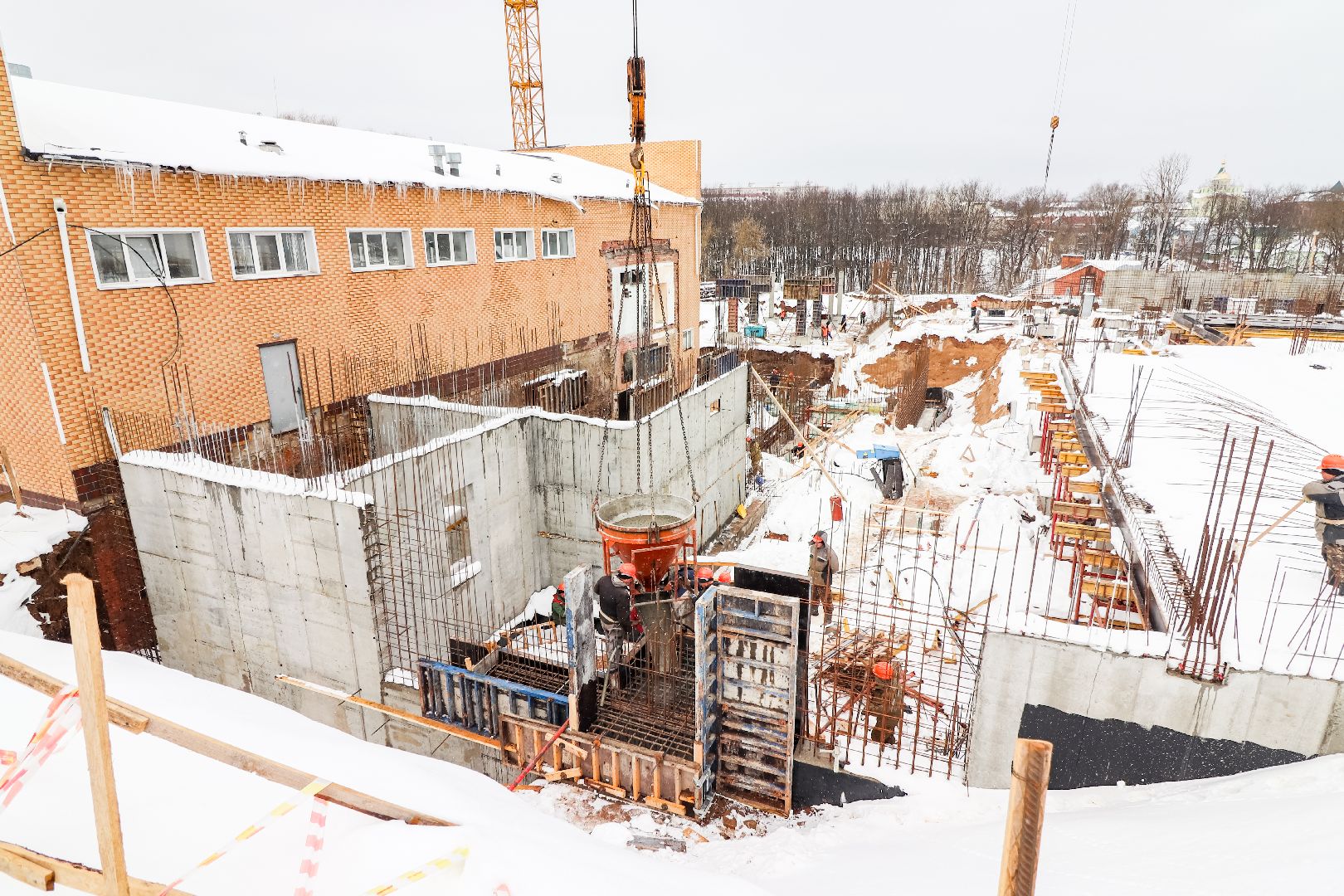 клин, общество, строительство, спортивная школа, подмосковье,