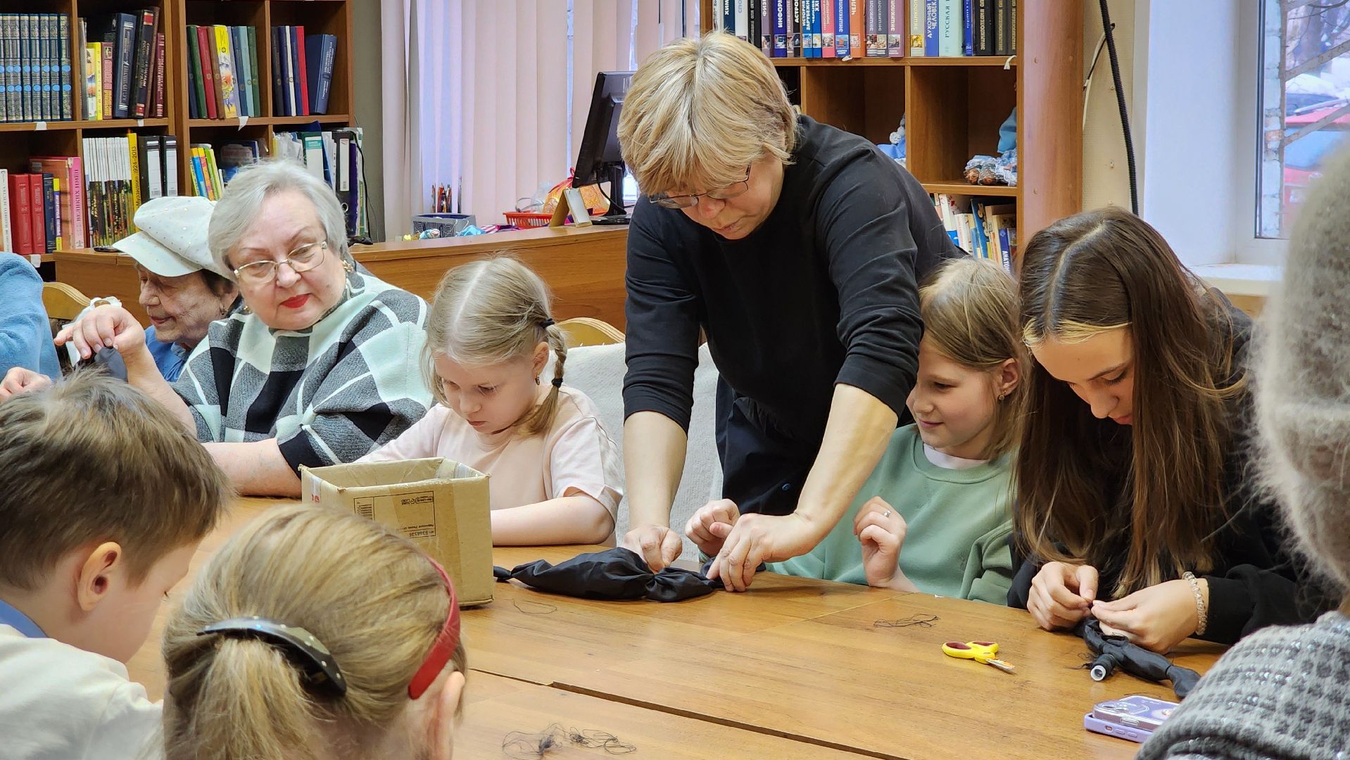 Библиотека, кукла, Лобня, Мастер-класс, Театр,