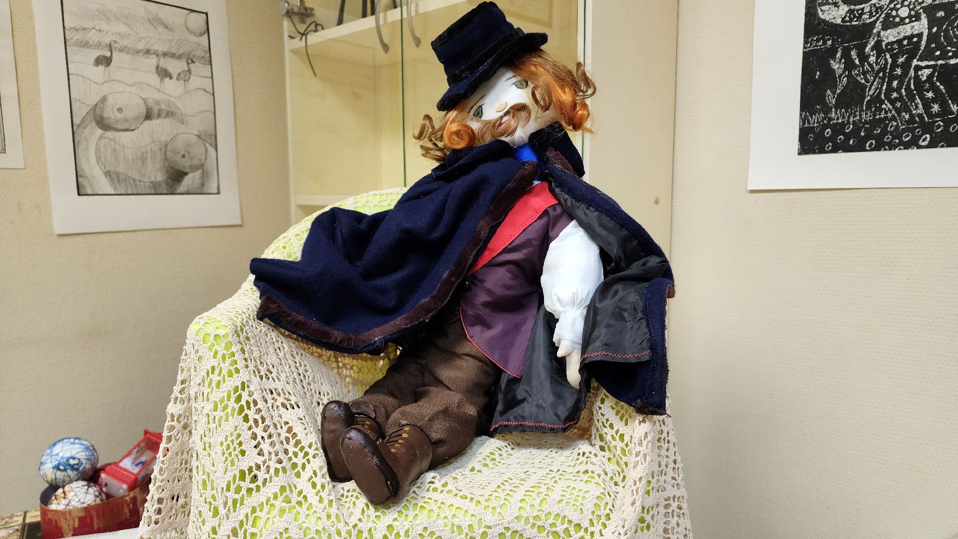 Библиотека, кукла, Лобня, Мастер-класс, Театр,