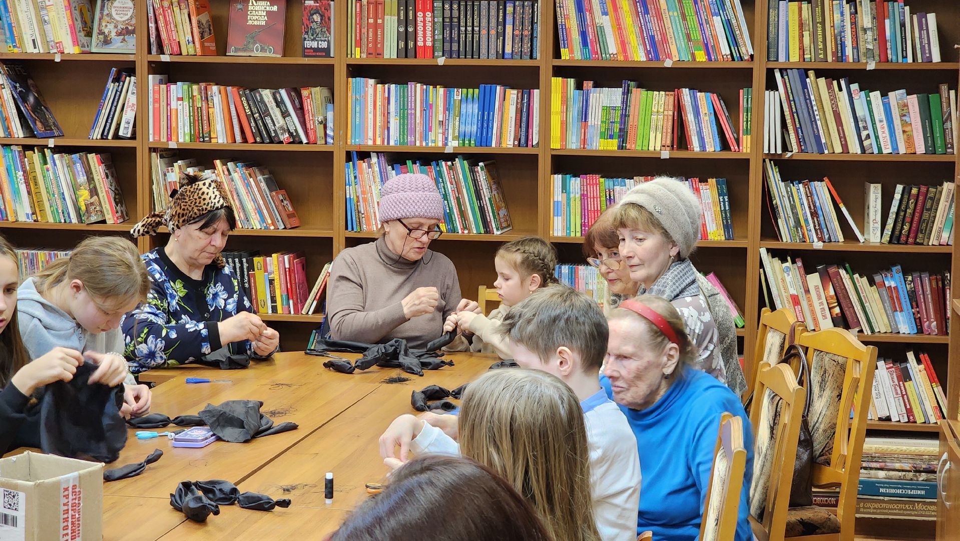 Библиотека, кукла, Лобня, Мастер-класс, Театр,