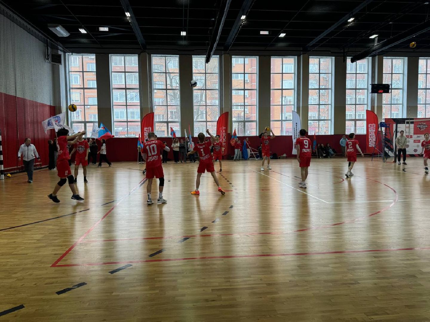 волейбол, единая школьная лига, матч, соревнования,