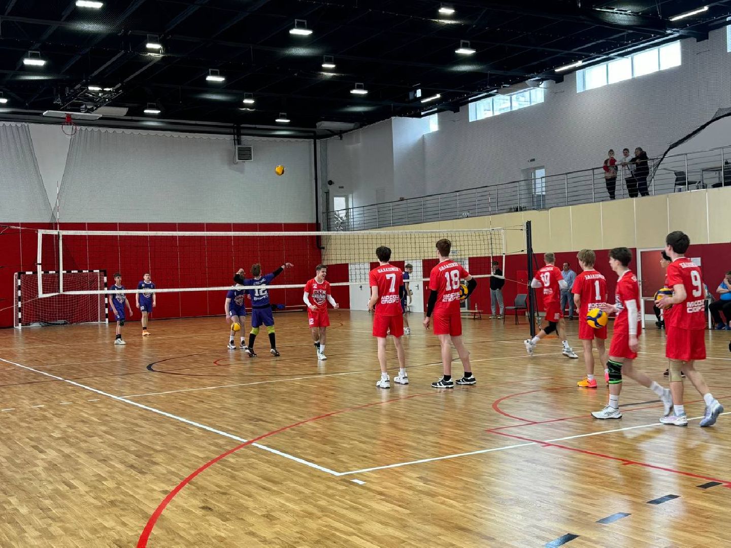 волейбол, единая школьная лига, матч, соревнования,