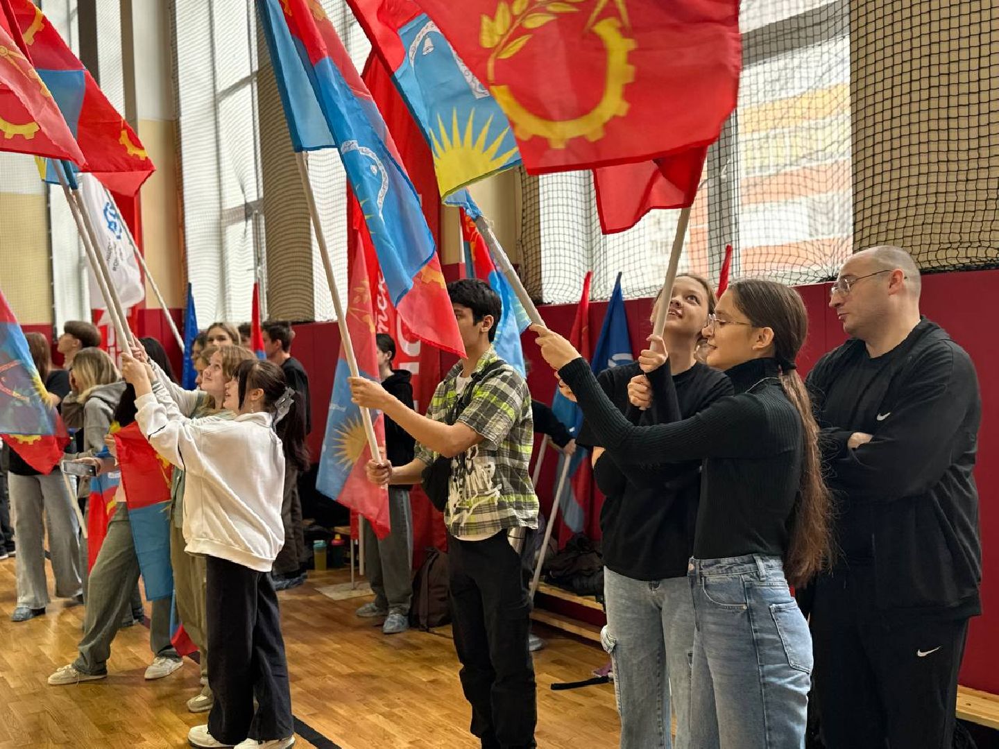 волейбол, единая школьная лига, матч, соревнования,