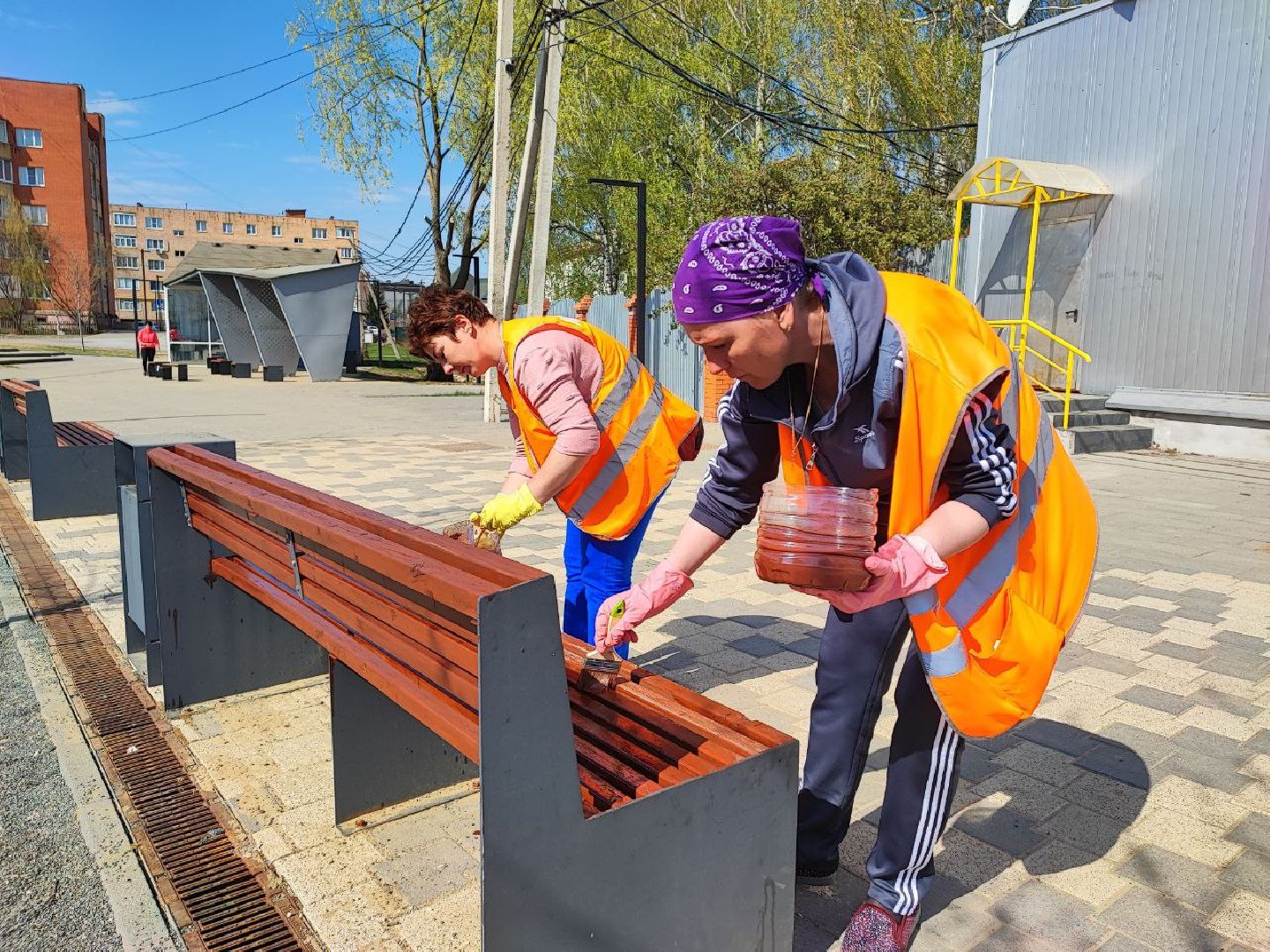 Серебряные Пруды, благоустройство