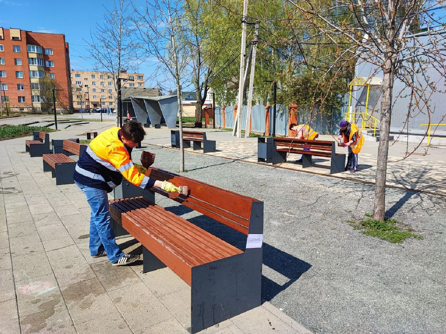 Серебряные Пруды, благоустройство