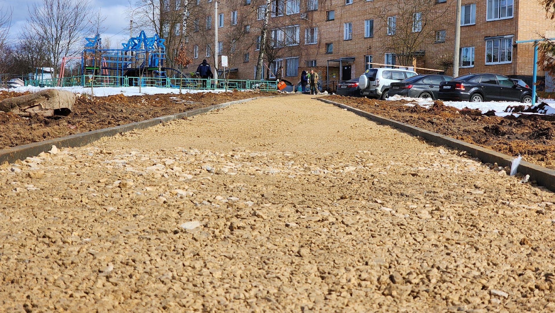 Благоустройство, народная тропа, руза, выездная администрация,