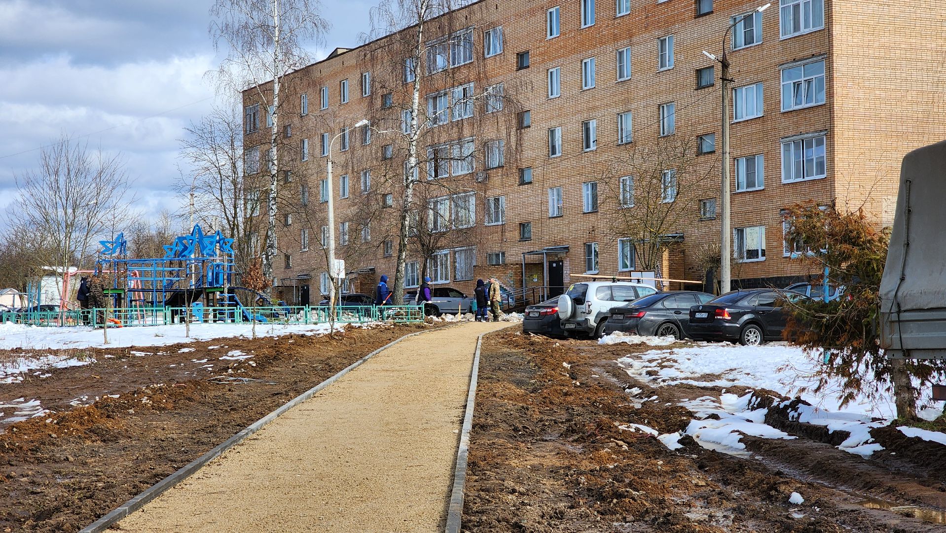 Благоустройство, народная тропа, руза, выездная администрация,