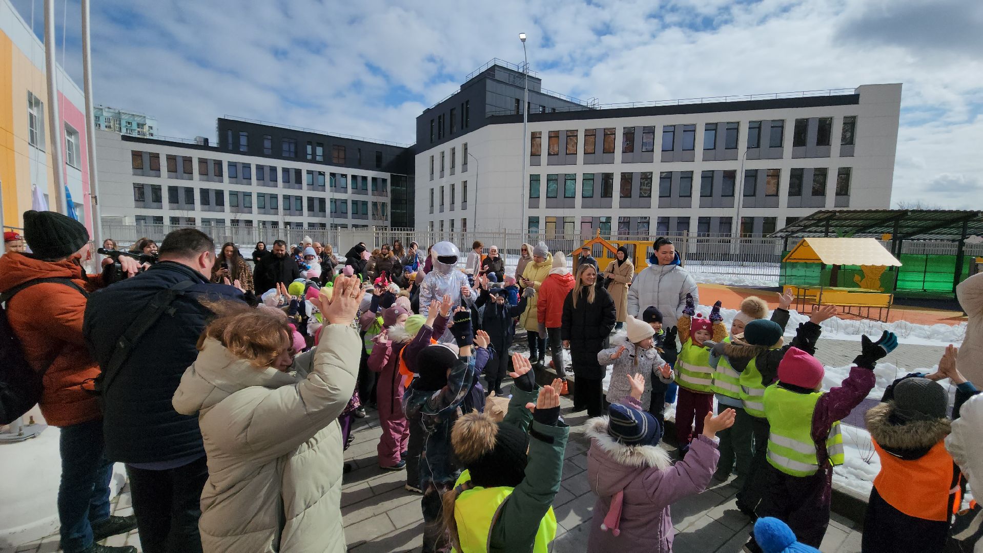 детский сад, стройка, красногорск,