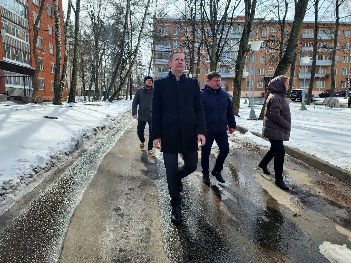 благоустройство, пущино, серпухов, обход территории,