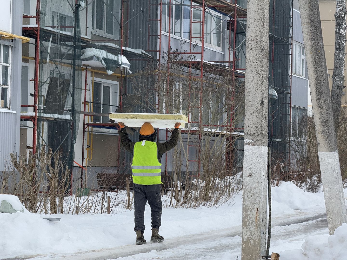 шаховская, утепление фасада, утепление дома,