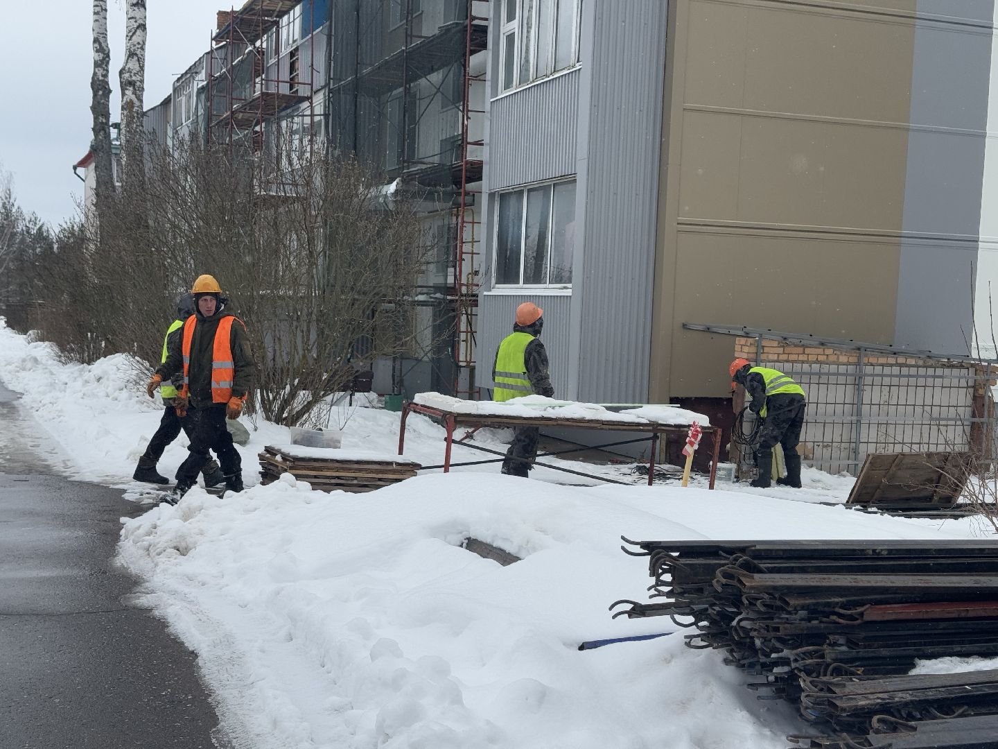 шаховская, утепление фасада, утепление дома,