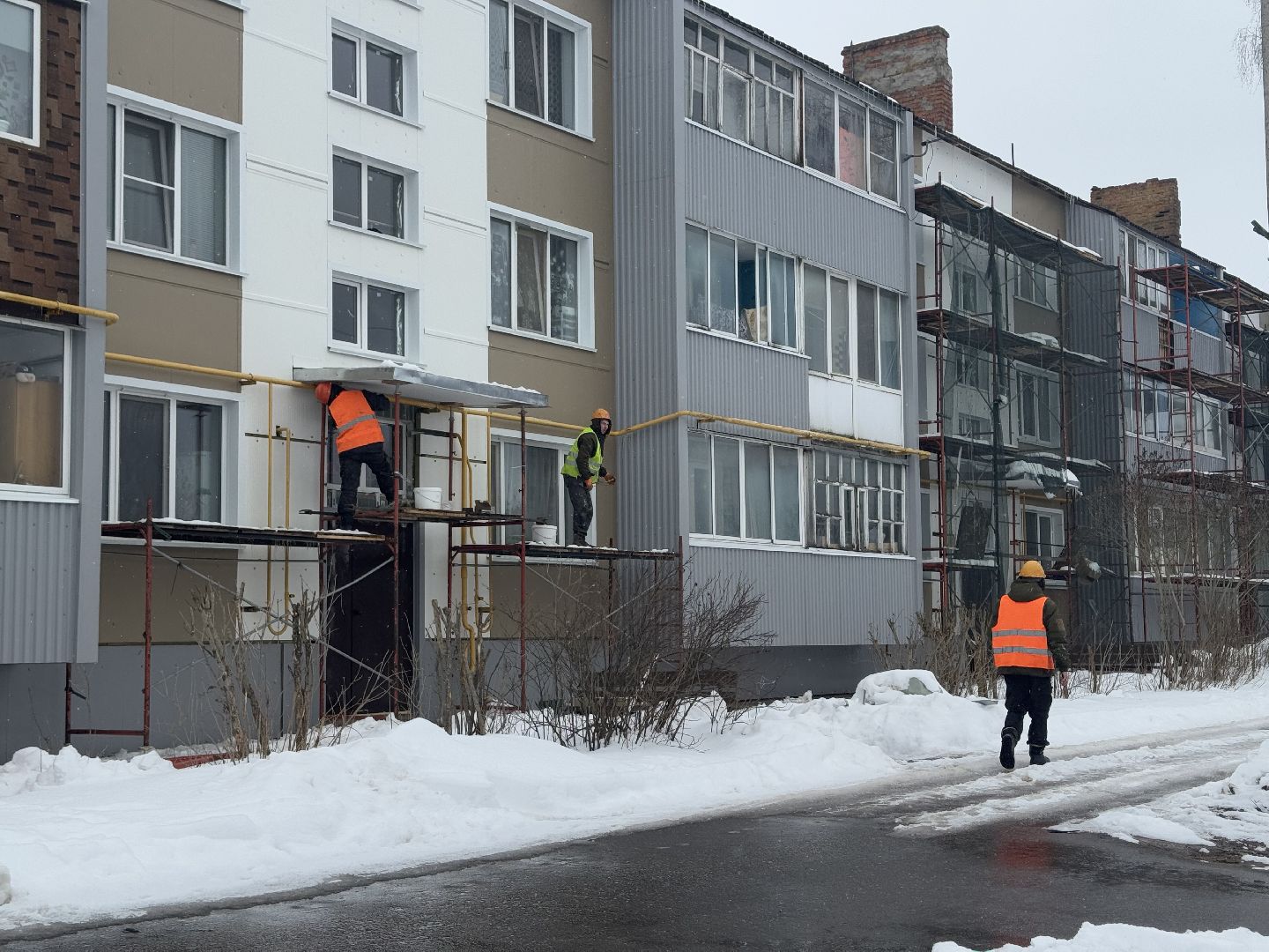 шаховская, утепление фасада, утепление дома,