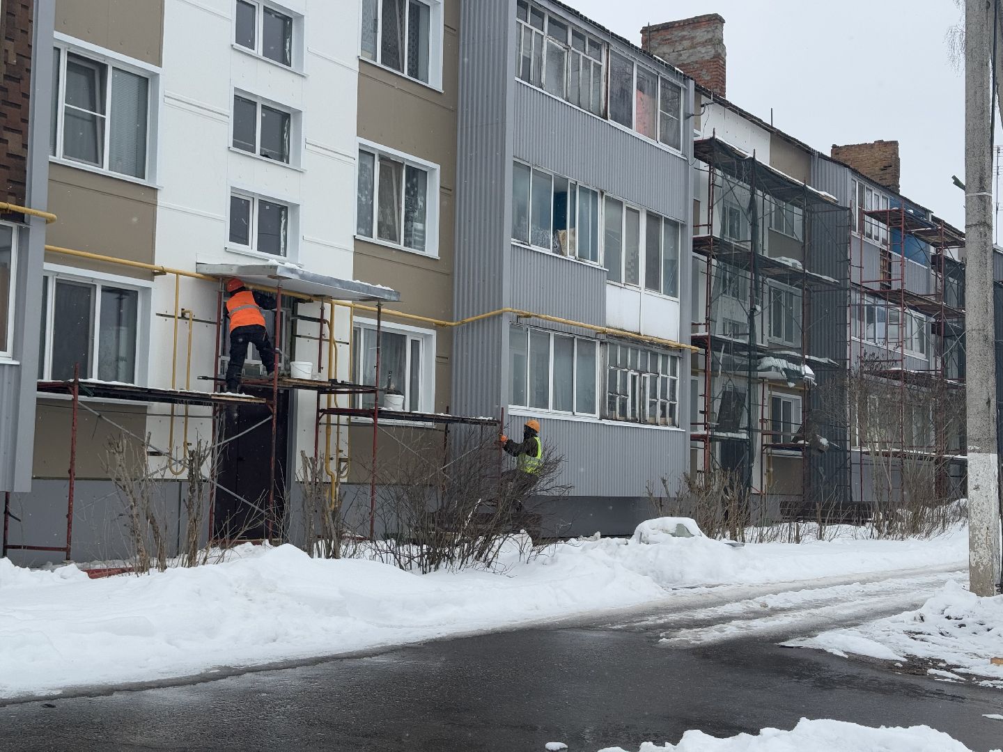 шаховская, утепление фасада, утепление дома,