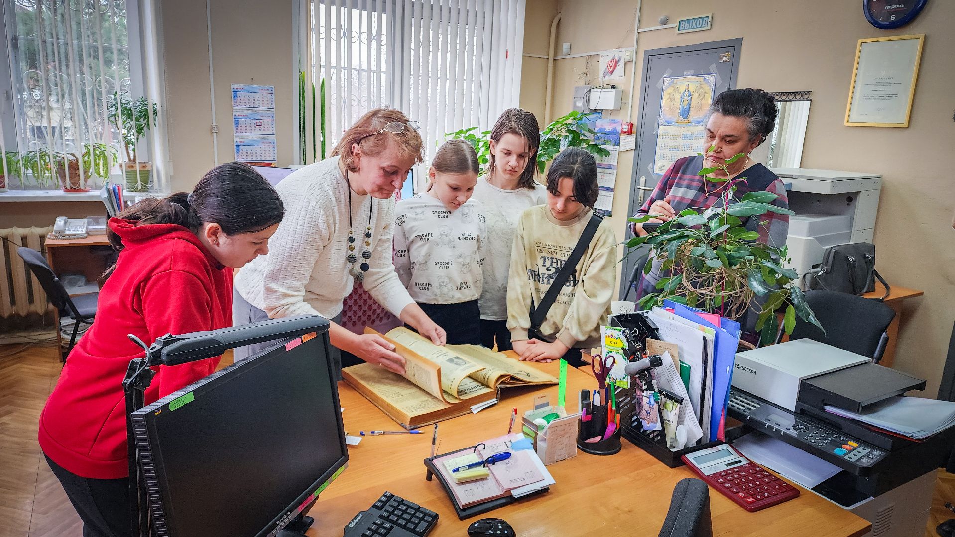 Бронницы, Архив, Экскурсия в архив, Дети,