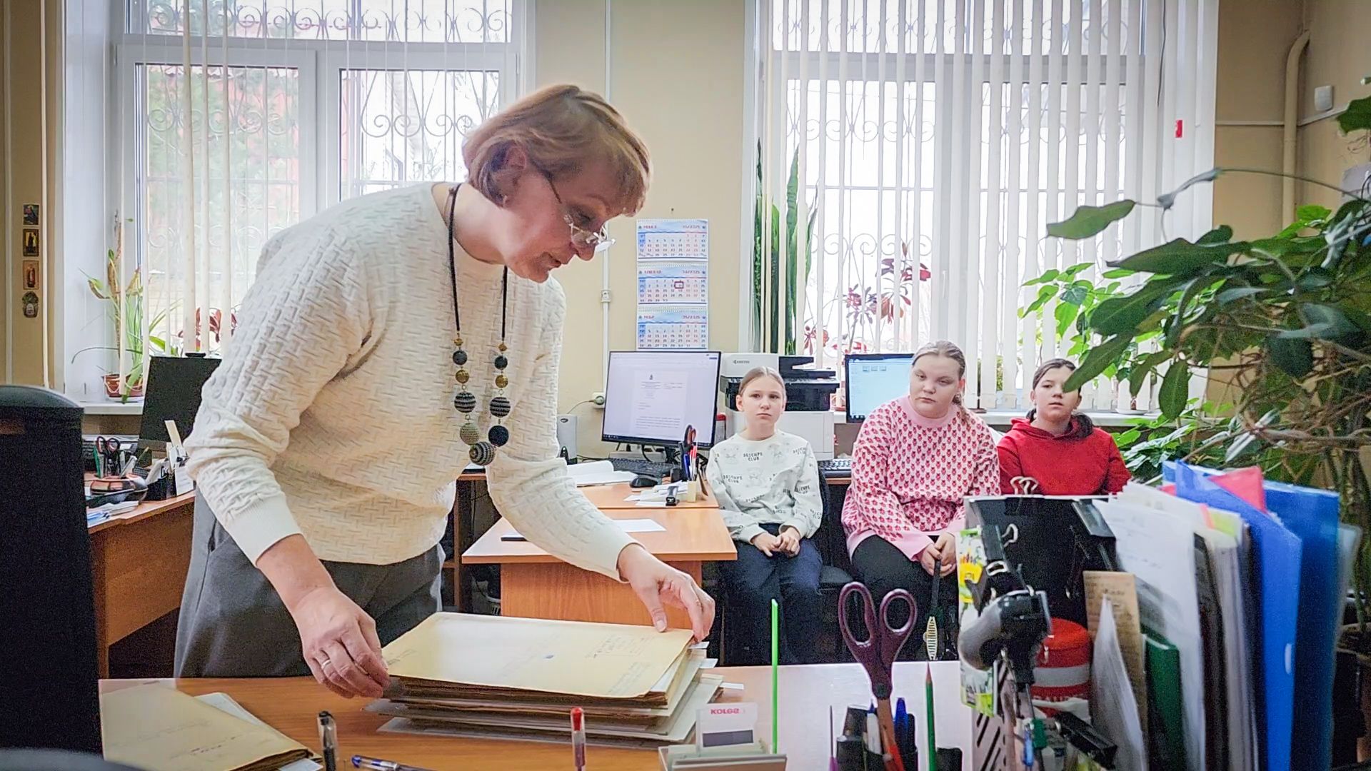 Бронницы, Архив, Экскурсия в архив, Дети,