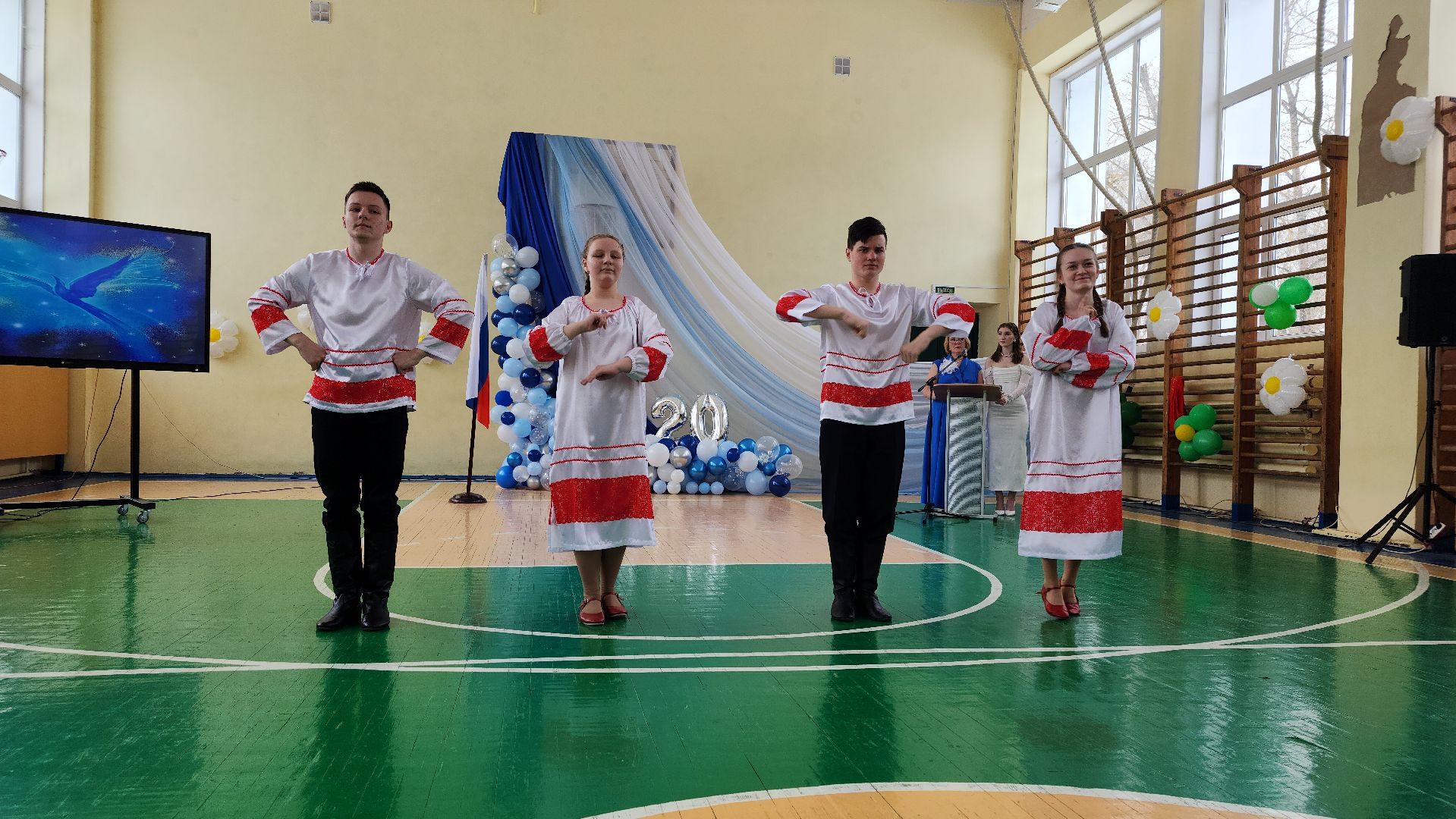 волоколамск, юбилей школы, привокзальная школа,