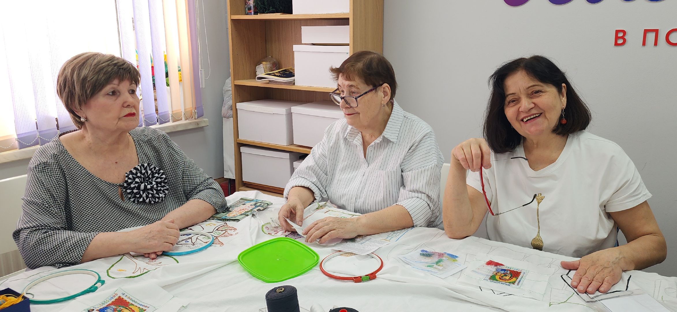 Звенигород, Активное долголетие, Спецоперация, волонтерская группа,Вышивка бисером,