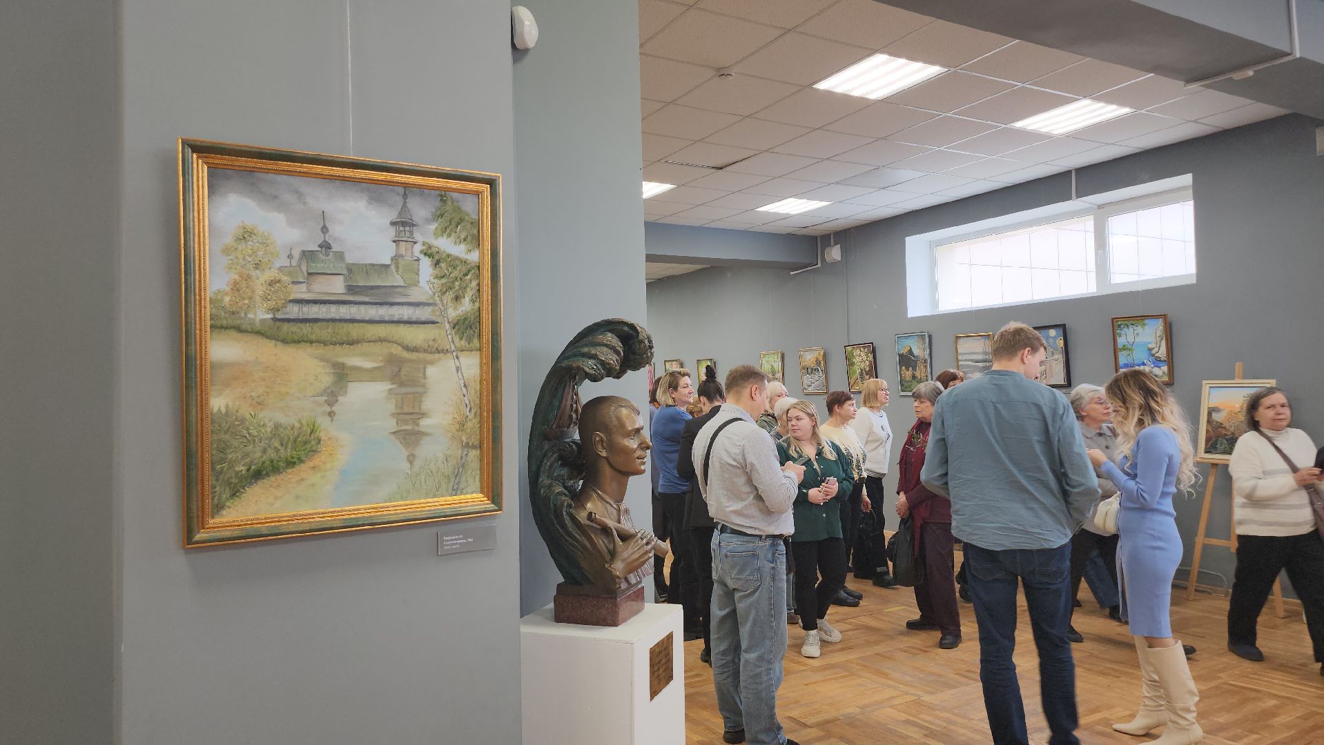 люберцы, люберецкая картинная галерея, выставка,