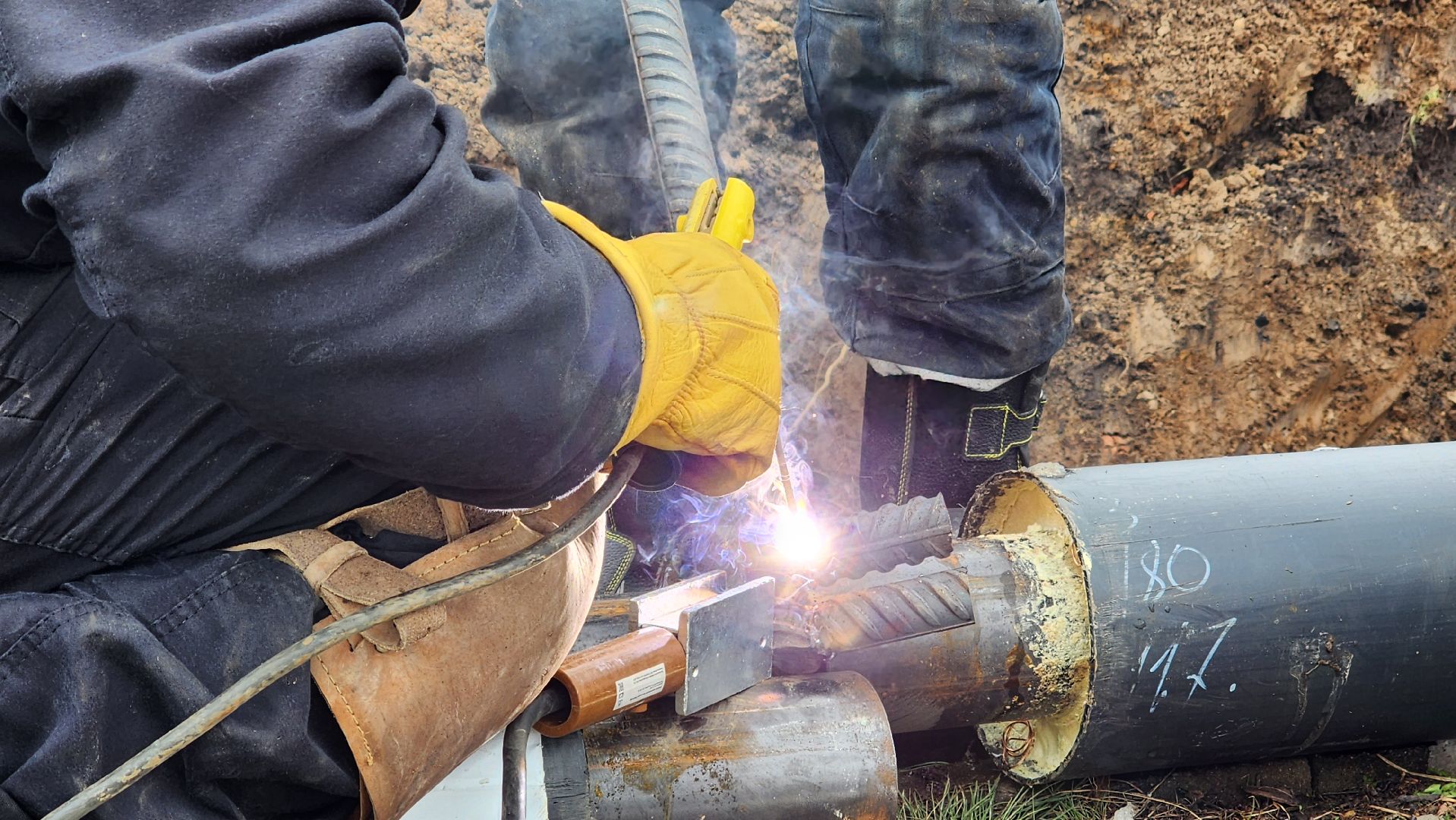 истра, ремонт теплотрассы, капитальный ремонт,