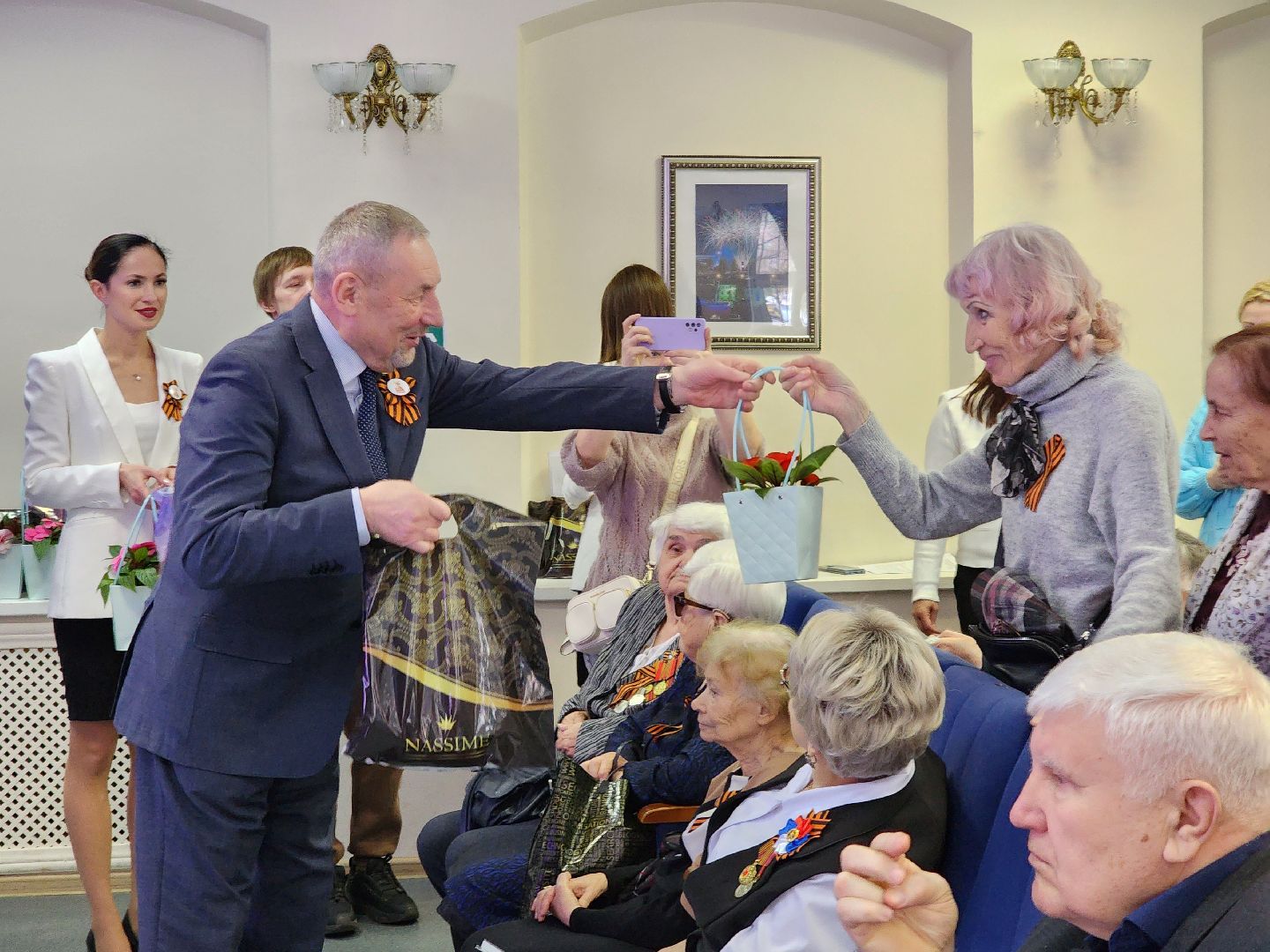 Ногинск,  общество, память, концерт, жители, бывшие узники концлагерей,