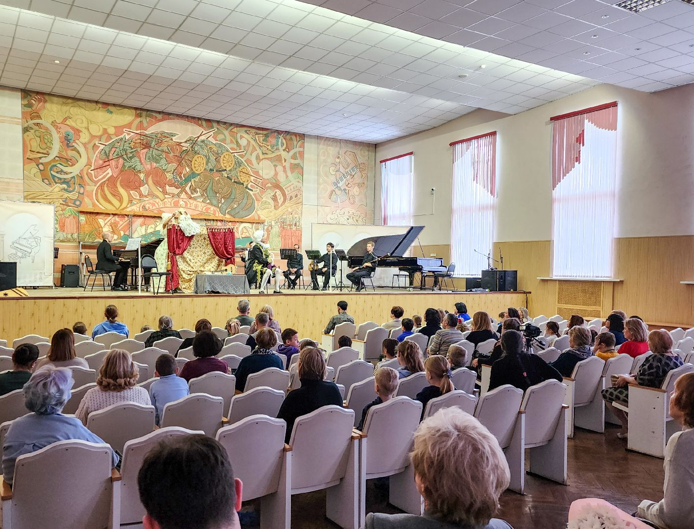 Подольск, Подольская филармония, кофейная кантата, Бах,