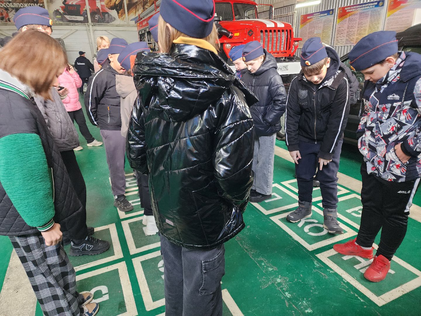 дети, кадеты подмосковья, росгвардия, пожарно-спасательная часть, керва, шатура,