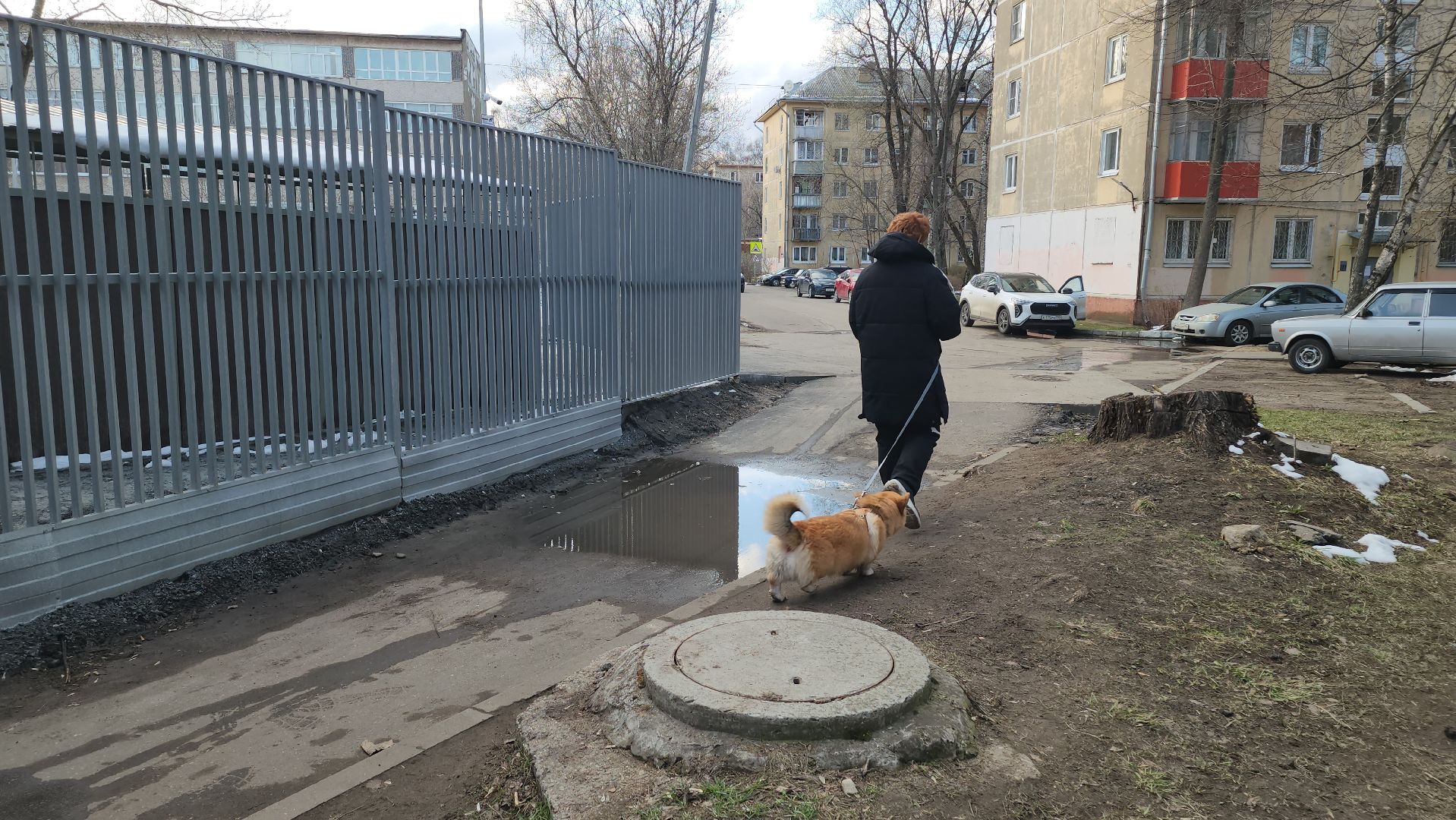 люберцы, глава городского округа люберцы владимир волков, выездная администрация, тротуар,