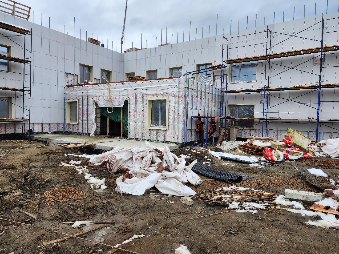 раменское, строительство, детский сад на молодежной,