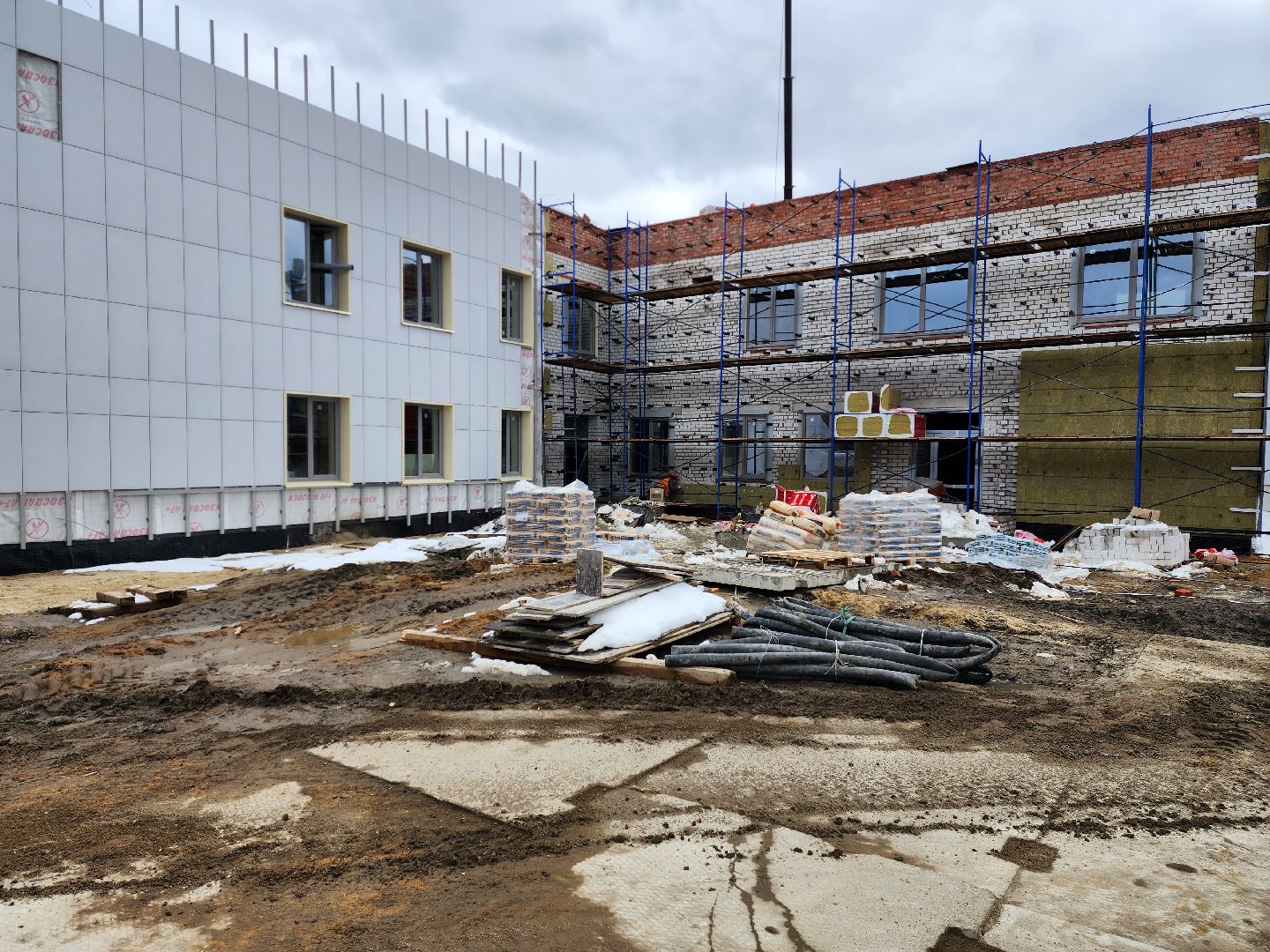 раменское, строительство, детский сад на молодежной,