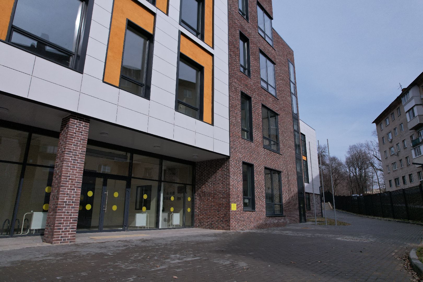 гимназия 4 в лыткарине,видео с коптера,