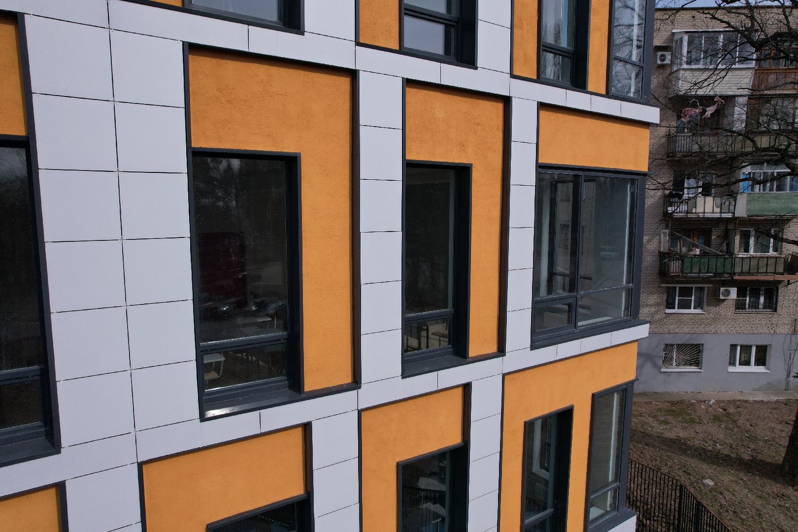 гимназия 4 в лыткарине,видео с коптера,