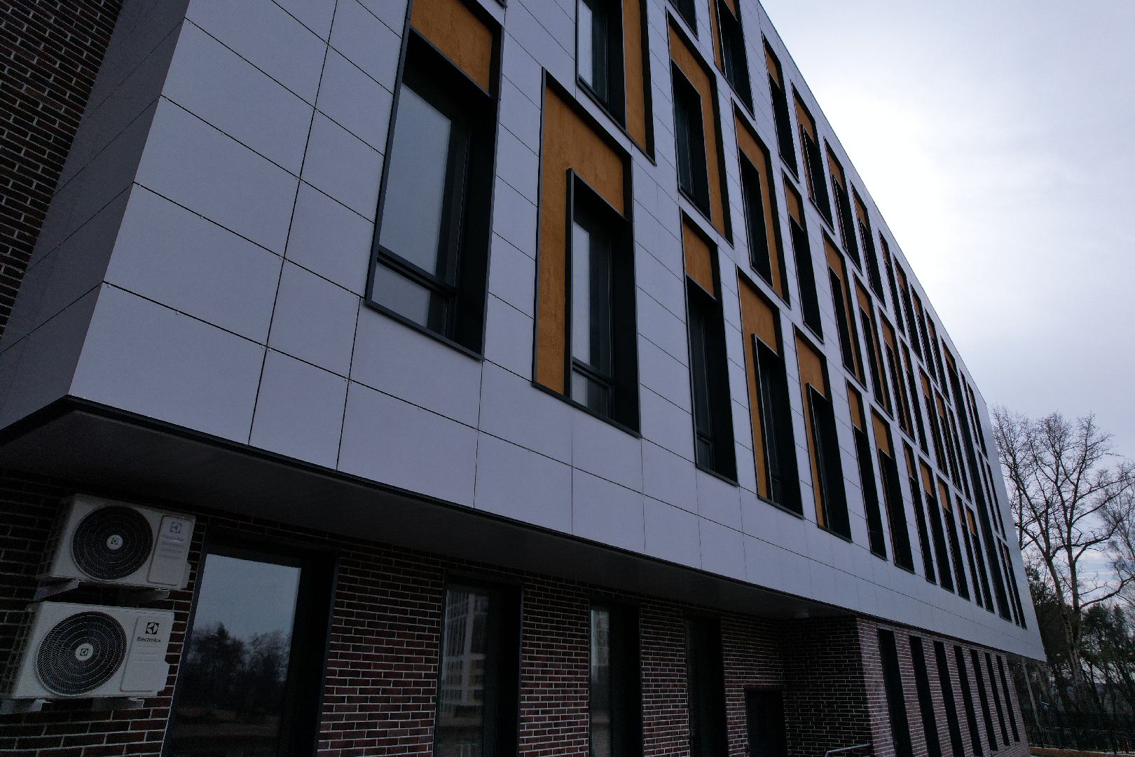 гимназия 4 в лыткарине,видео с коптера,