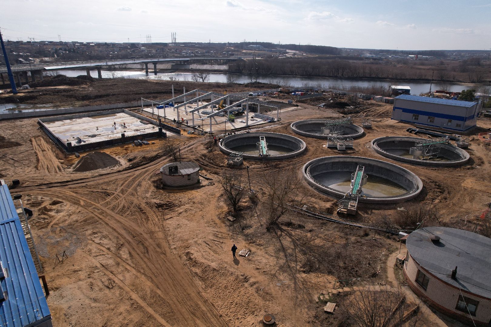 очистные в лыткарине, экология лыткарино,видео с коптера,