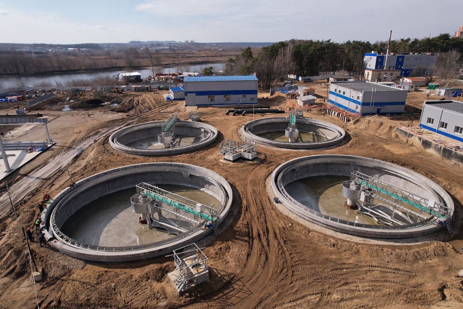 очистные в лыткарине, экология лыткарино,видео с коптера,