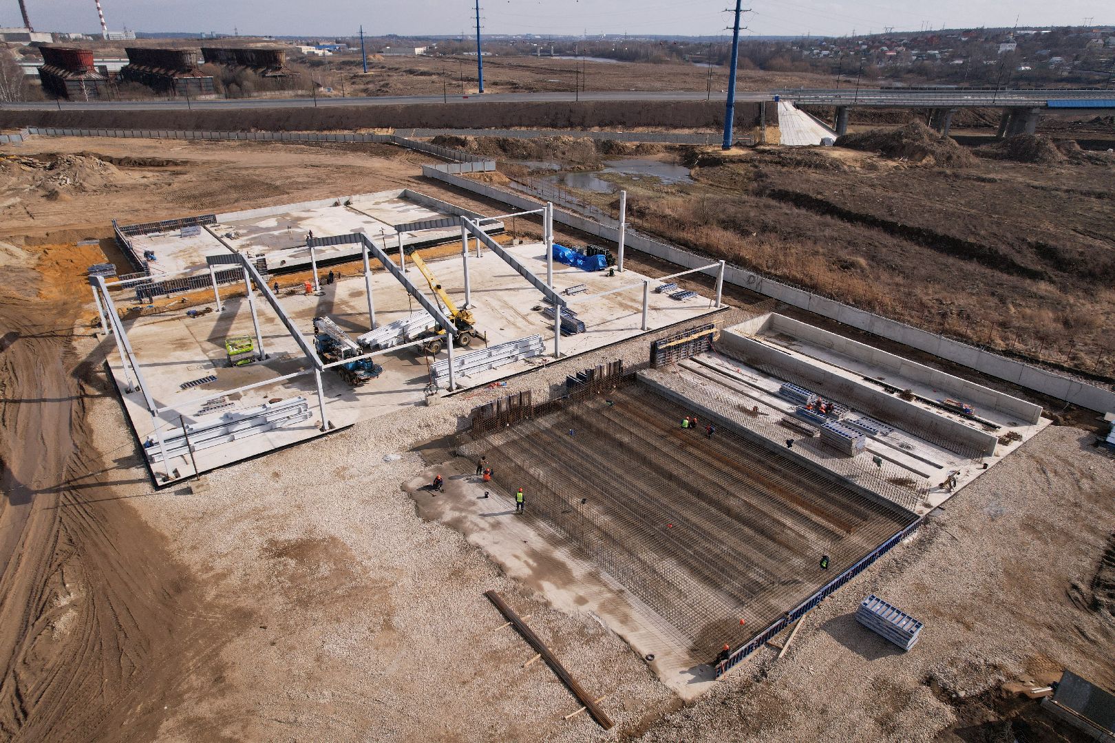 очистные в лыткарине, экология лыткарино,видео с коптера,