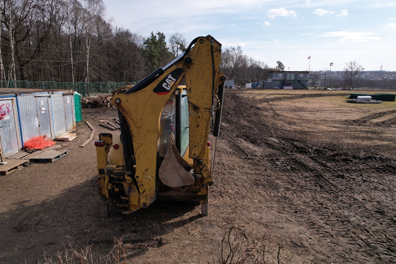 стадион полет, ремонт стадиона в лыткарине,видео с коптера,