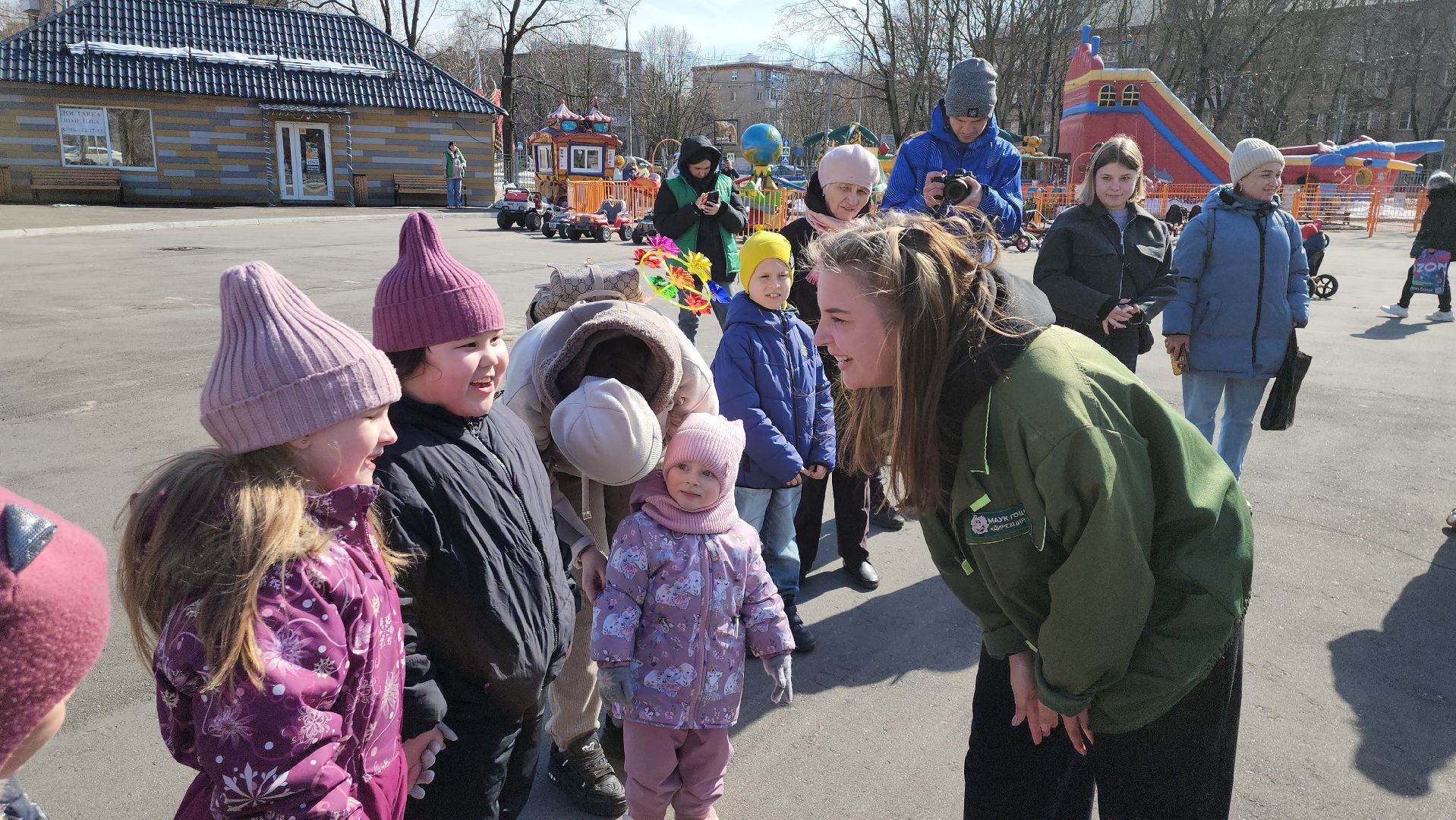 день космонавтики, детский праздник, Центральный парк Щелково, развлекательная программа,