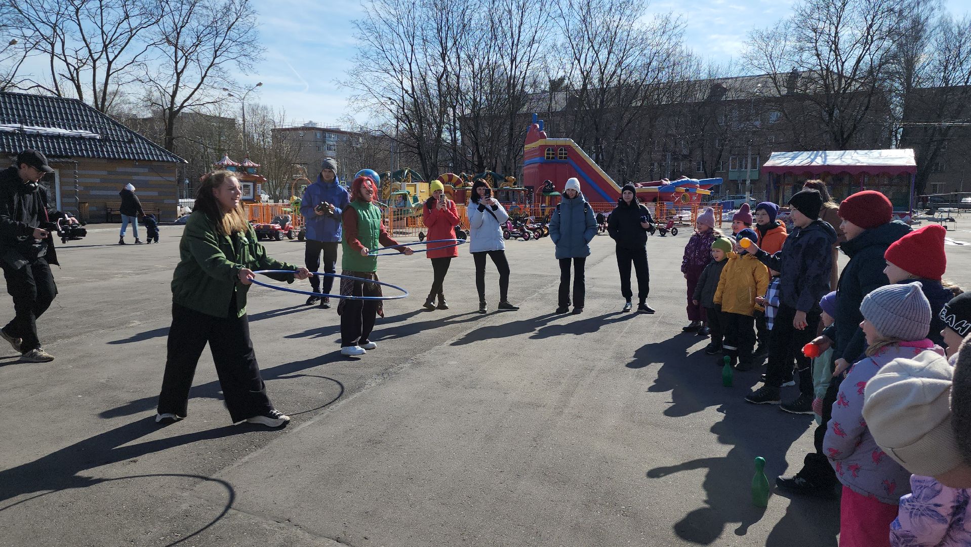 день космонавтики, детский праздник, Центральный парк Щелково, развлекательная программа,
