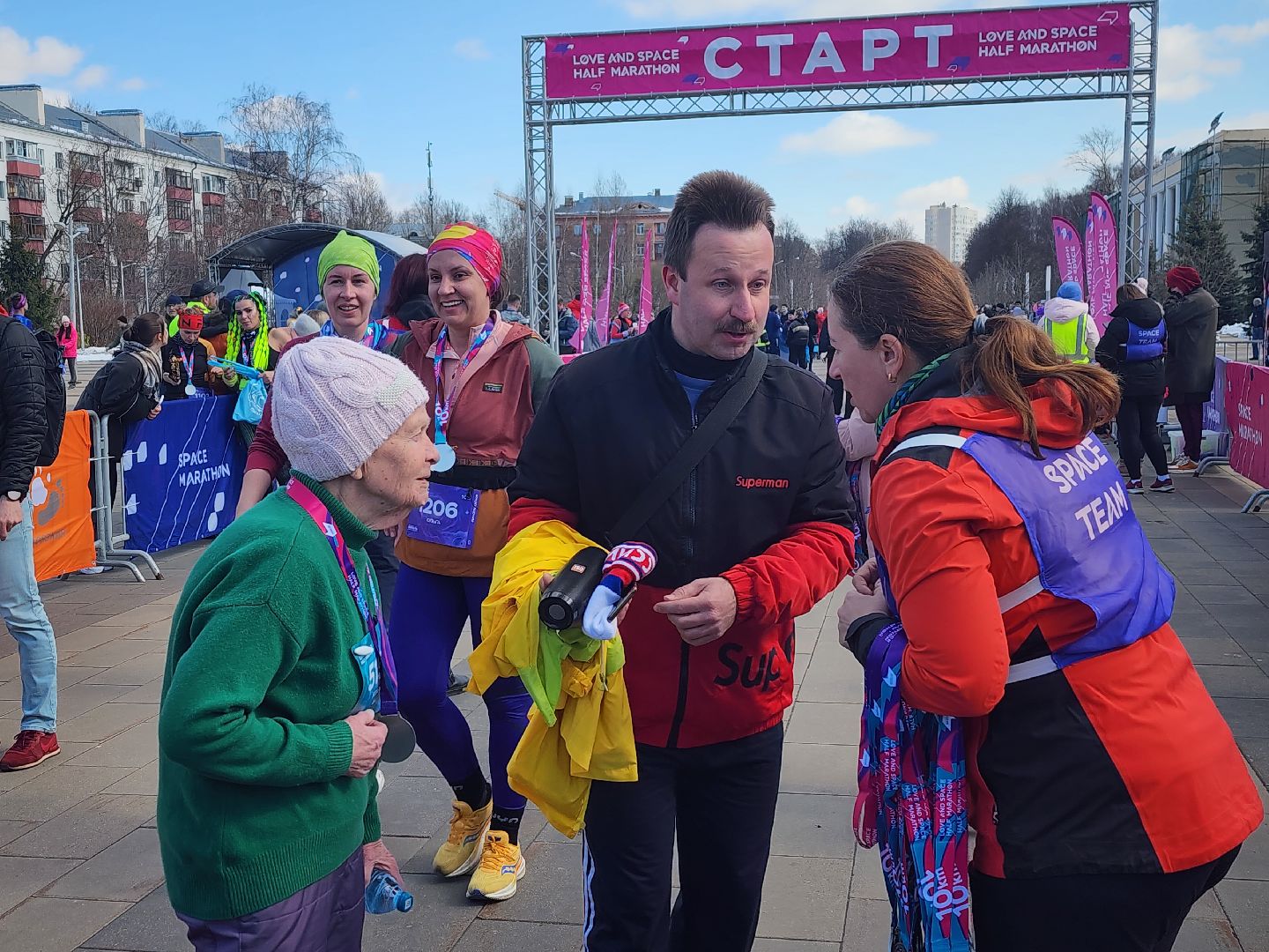 королёв, года не беда,  активный отдых, полумарафон любовь и космос, спорт в подмосковье,