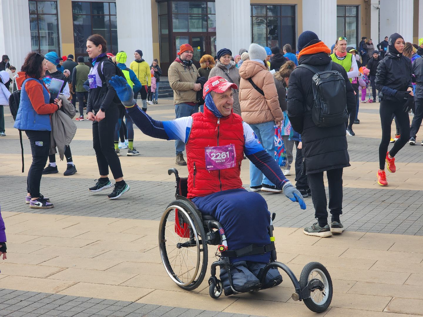 королёв, полумарафон любовь и космос, чемпион мира по керлингу, спорт на колясках,